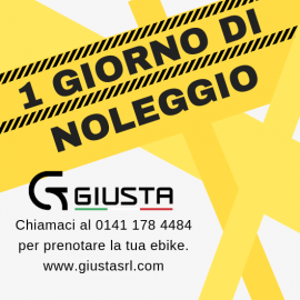 NOLEGGIO E-BIKE 1 GIORNO